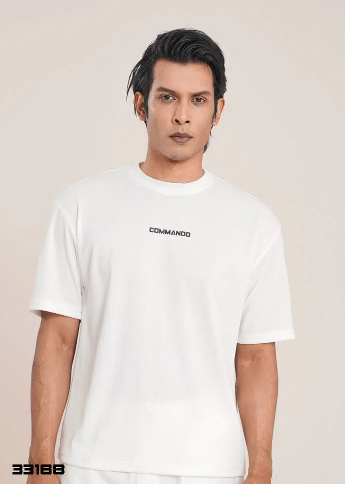 Minimal Grey Everyday Tee - Image 3