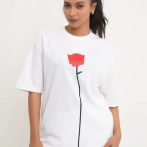 Cropped Street White Tee